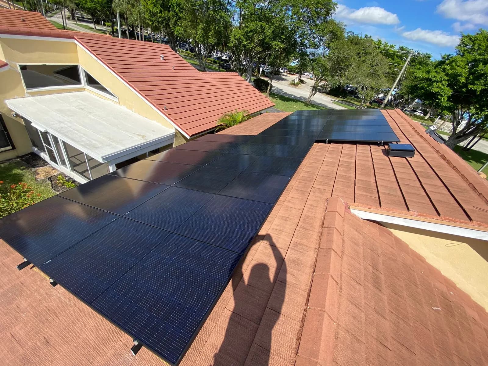 Sprightful Solar 10.6 kW solar system installed on a home in Deerfield Beach, Florida