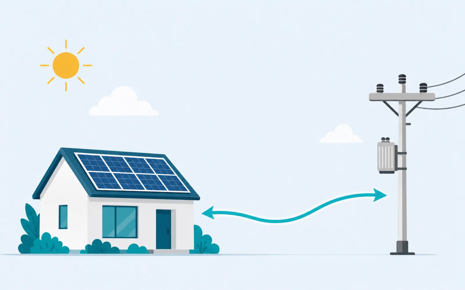 FPL net metering energy bank illustration